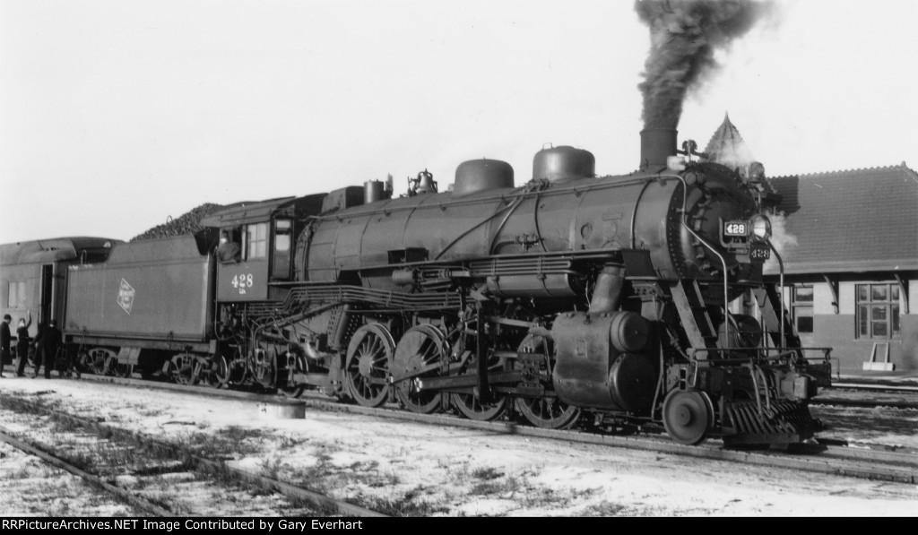 MILW 2-8-2 #428 - Milwaukee Road